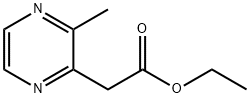 (3-Methylpyrazin-2-yl)-acetic acid ethyl ester Struktur