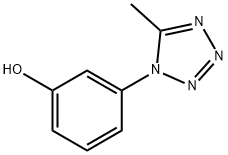 3-(5-METHYL-1H-TETRAZOL-1-YL)PHENOL Struktur