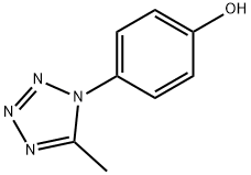 4-(5-METHYL-1H-TETRAZOL-1-YL)PHENOL Struktur