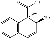 1-Naphthalenecarboxylicacid,2-amino-1,2-dihydro-1-methyl-,(1R-cis)-(9CI) Struktur