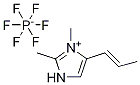 1-propenyl-2,3-diMethyliMidazoliuM hexafluorophosphate Struktur