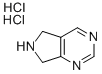 6,7-DIHYDRO-5H-PYRROLO-[3,4-D]-PYRIMIDINE DIHYDROCHLORIDE Struktur