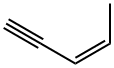 CIS-3-PENTEN-1-YNE Struktur