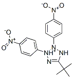 2,3-di-(4-nitrophenyl)-5-t-butyl-2H-tetrazolium Struktur