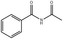 Benzamide, N-acetyl- (6CI,7CI,8CI,9CI) Struktur