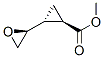 Cyclopropanecarboxylic acid, 2-oxiranyl-, methyl ester, [1R-[1alpha,2alpha(S*)]]- (9CI) Struktur