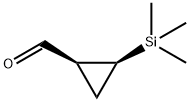 Cyclopropanecarboxaldehyde, 2-(trimethylsilyl)-, cis- (9CI) Struktur