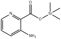 2-Pyridinecarboxylicacid,3-amino-,trimethylsilylester(9CI) Struktur