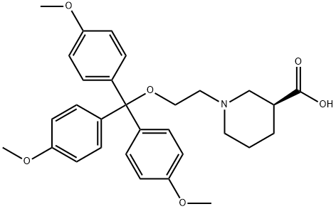 (S)-1-[2-[TRIS(4-METHOXYPHENYL)METHOXY]ETHYL]-3-PIPERIDINECARBOXYLIC ACID price.