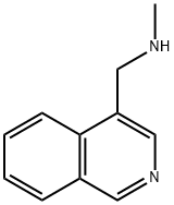 N-METHYL-(ISOQUINOLIN-4-YLMETHYL)AMINE Struktur