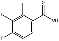 3,4-DIFLUORO-2-METHYLBENZOIC ACID Structure