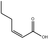 (Z)-2-Hexenoic acid Struktur