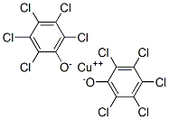 Copper pentachlorophenate Struktur