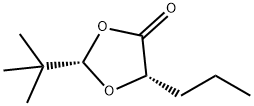 2-t-Butyl-5-propyl-[1,3]dioxolan-4-one Struktur