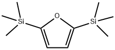 2,5-BIS(TRIMETHYLSILYL)FURAN Struktur