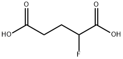 2-Fluoroglutaric acid Struktur