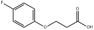 3-(4-Fluorophenoxy)propionic acid Structure