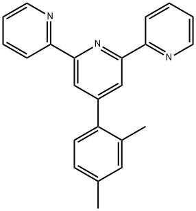 4'-(2,4-DIMETHYLPHENYL)-2,2':6',2''-TERPYRIDINE Struktur