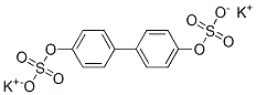 Dipotassium (1,1'-biphenyl)-4,4'-disulfate Struktur