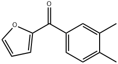 2-(3,4-DIMETHYLBENZOYL)FURAN Struktur