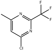 4-CHLORO-6-METHYL-2-TRIFLUOROMETHYLPYRIMIDINE, 95+% Struktur