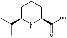 2-Piperidinecarboxylicacid,6-(1-methylethyl)-,(2S-cis)-(9CI) Struktur