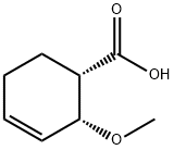 3-Cyclohexene-1-carboxylicacid,2-methoxy-,(1S-cis)-(9CI) Struktur