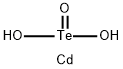 CADMIUM TELLURITE Struktur