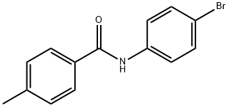 N-(4-bromophenyl)-4-methylbenzamide Struktur