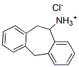 10,11-dihydro-5H-dibenzo[a,d]cyclohepten-10-ylammonium chloride  Struktur