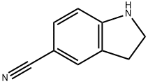 5-CYANO-2,3-DIHYDRO-1H-INDOLE Structure