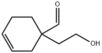 3-Cyclohexene-1-carboxaldehyde, 1-(2-hydroxyethyl)- (9CI) Struktur