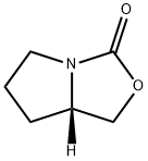 (7aS)-tetrahydro-1H,3H-Pyrrolo[1,2-c]oxazol-3-one Struktur