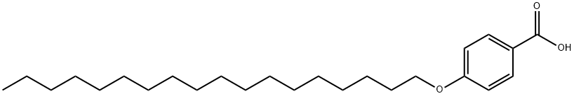 4-n-Octadecyloxybenzoic acid Struktur