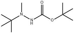 Hydrazinecarboxylic acid, 2-(1,1-dimethylethyl)-2-methyl-, 1,1-dimethylethyl Struktur