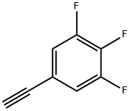 3,4,5-TRIFLUOROPHENYLACETYLENE Struktur