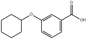 3-(cyclohexyloxy)benzoic acid Struktur