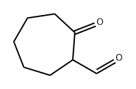 2-oxocycloheptanecarbaldehyde Struktur