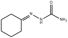 cyclohexanal semicarbazone Struktur