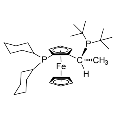 (R)-(-)-1-[(S)-2-(DICYCLOHEXYLPHOSPHINO)FERROCENYL]ETHYLDI-T-BUTYLPHOSPHINE price.