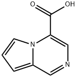 Pyrrolo[1,2-a]pyrazine-4-carboxylic acid (9CI) Struktur