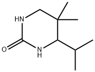 tetrahydro-4-isopropyl-5,5-dimethyl-1H-pyrimidin-2-one Struktur