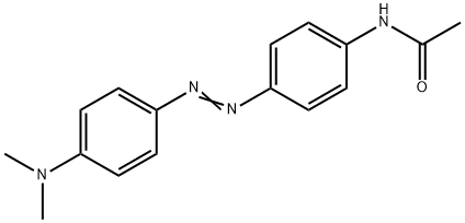 C.I. DISPERSE BLACK 3, ACETO DERIVATIVE Struktur