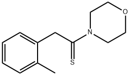 Morpholine,  4-[2-(2-methylphenyl)-1-thioxoethyl]-  (9CI) Struktur