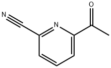 2-Pyridinecarbonitrile,6-acetyl- Struktur