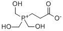 3-(TRIS(HYDROXYMETHYL)PHOSPHONIO)PROPION Struktur