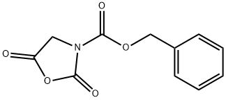 N-Benzyloxycarbonylglycine N-carboxylic anhydride Struktur