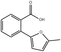 2-(5-METHYL-2-FURYL)BENZOIC ACID Struktur