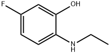 Phenol, 2-(ethylamino)-5-fluoro- (9CI) Struktur