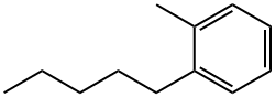 1-Methyl-2-pentylbenzene Struktur